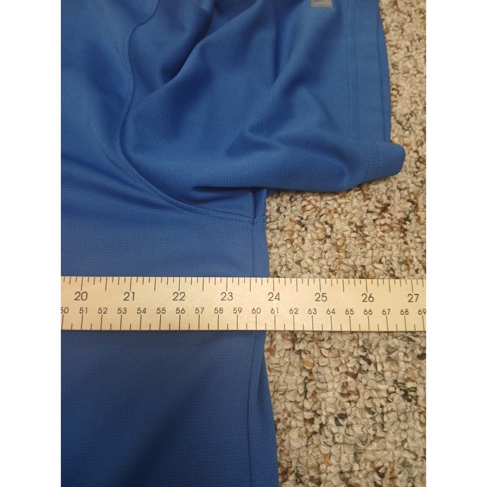 Florida Gators UF Russell Mens Polo Shirt Blue Short Sleeve Top XL - Picture 4 of 6